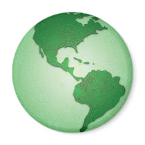 Green Earth Magnet