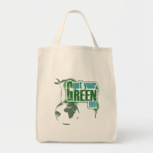 Green Earth Shopping Bag