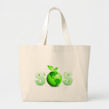 Green Earth SOS Earth Day Message Bag