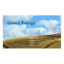 Green Energy Business Cards