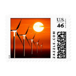 Green Energy Postage Stamp