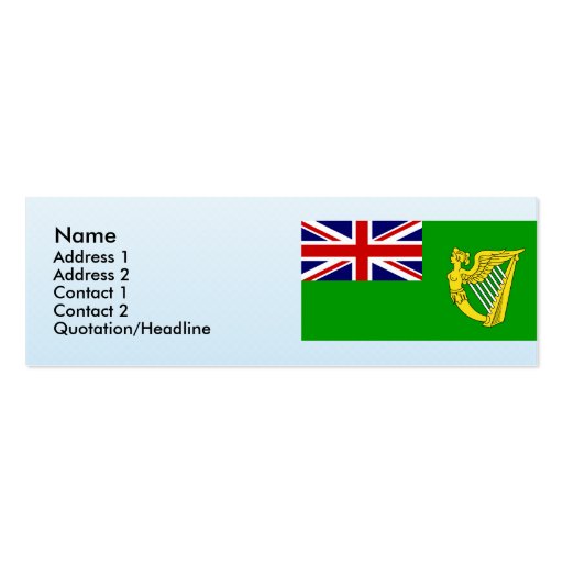 Green Ensign, Ireland Business Card