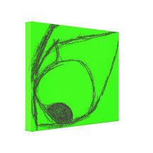 Green Eye Canvas Print