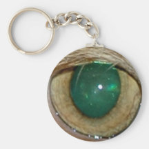 Green Eye Keychain