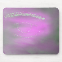 Green Eye Mouse Pad