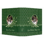 Green Eyed Calico Kitten 1.5 Inch Binder