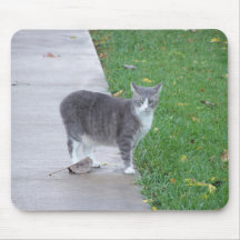 Green Eyed Cat, Mousepad