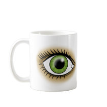 Green Eyes icon Mug