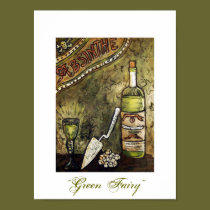 "Green Fairy" Absinthe posters