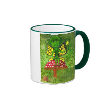 Green Fairy Coffee Mugs