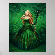 Green Fairy Posters