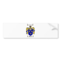 GREEN FAMILY CREST -  GREEN COAT OF ARMS BUMPER STICKER