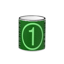 Green Fan Super Star NumberOne Mug