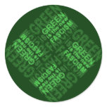 Green Fascism stickers