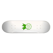 Green First Place Ribbon Skate Decks