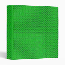 Green Fleur De Lis 3 Ring Binders