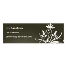 Green Flower - Customized Business Card