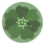 Green Flower Stickers
