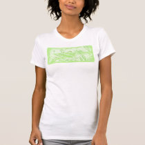 green flowers t-shirts