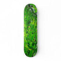 Green foliage Skateboard