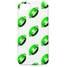 Green Football Pattern iPhone 5 Cover