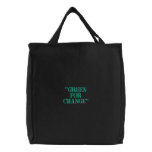 "GREEN FOR CHANGE" CANVAS BAG