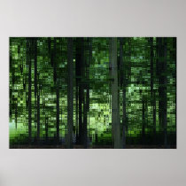 Green Forest Posterdrucke