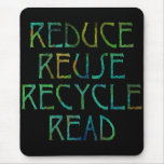 Green Four Rs Mousepad