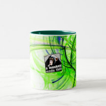 Green Fractal: Mug