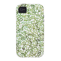 Green Freeform Geometrics iPhone 4/4S Cover