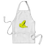 Green frog apron