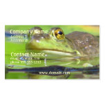 Green Frog Business Card