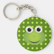 Green Frog Keychain