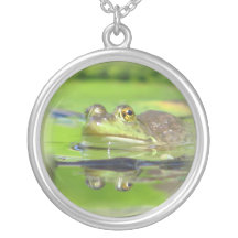 Green Frog Necklace