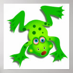 Green Frog Posters