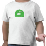 Green fuzzy monster shirt