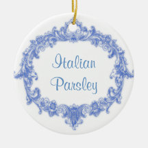 Green Garden Marker Christmas Ornaments