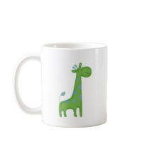 Green Giraffe Mug
