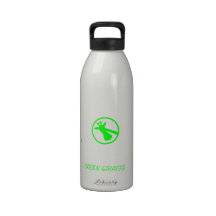 Green Giraffe Reusable Water Bottle