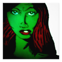 Green Girl Photo