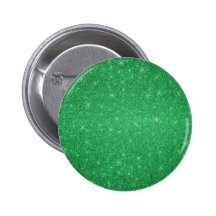 Green glitter stars buttons