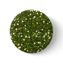 Green Glitters Button