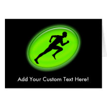 Green Glow Fitness and Personal Training Logo Card