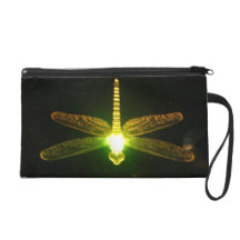 Green Glowing Dragonfly wristlets