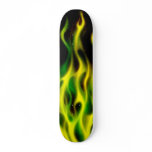 Green Gold Skate Deck