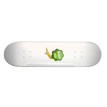 Green Good Job Ribbon Skate Board
