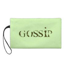Green Gossip Bagettes Bag Wristlet