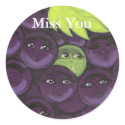 Green Grape Fitting In is Missing You stickers