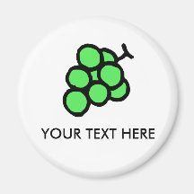Green grapes | magnet