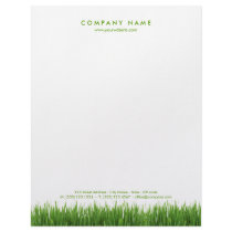 Green Grass business letterhead